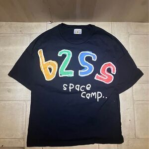 PacSun "B2SS Space Camp T-Shirt" colorful graphic lettering size small